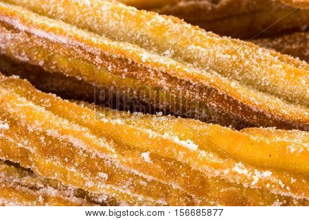 Churros With Granulated Sugar