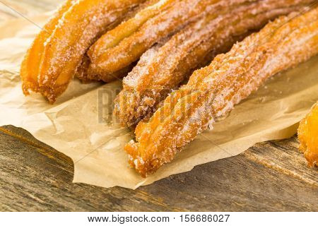 Churros With Granulated Sugar