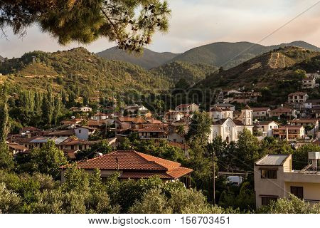 The Village of Kakopetria. Nicosia District Cyprus.