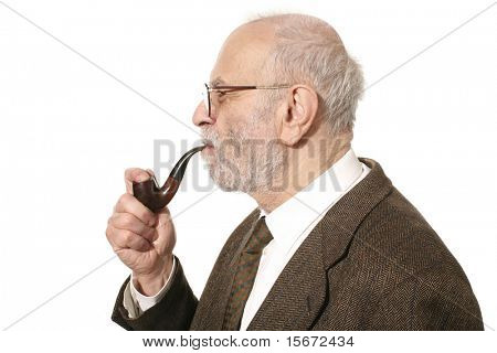 Portret van senior man