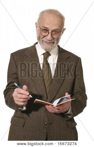 Portret van senior man