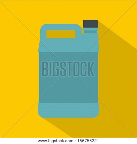 Jerrycan icon. Flat illustration of jerrycan vector icon for web