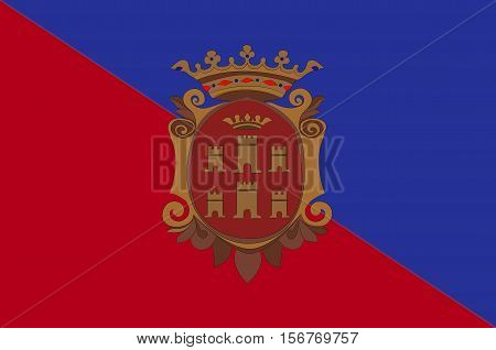 Flag of Campobasso is a city and comune in central-southern Italy