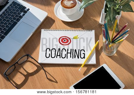 Coaching (guide Instructor Leader Manager Tutor )