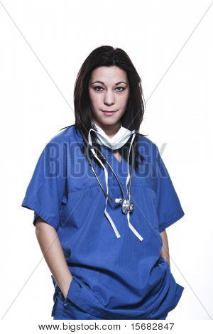 Porträt von Krankenschwester