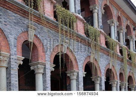 SHANGHAI - FEBRUARY 27: Hotel Massenet At Sinan Mansions at 51 Sinan Road (Sinan Lu) , Huangpu District in Shanghai, China, February 27, 2016.