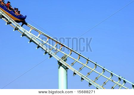 Theme Park Roller Coaster