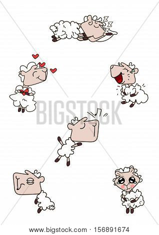 Great designed set of rams that can be used in various templates
