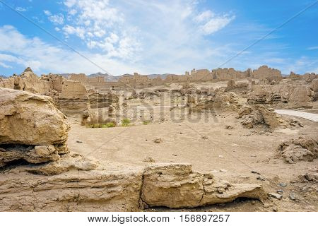 Jiaohe Ancient Ruins, Turpan, China