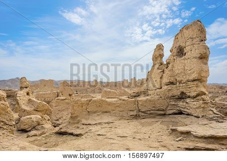 Jiaohe Ancient Ruins, Turpan, China