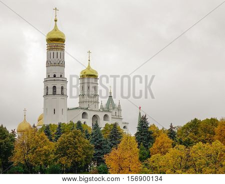 St. Basils Cathedral On Red Square In Moscow