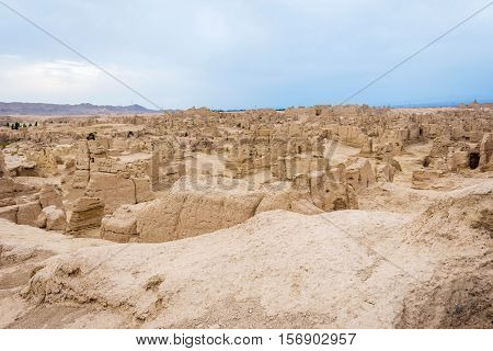 Jiaohe Ancient Ruins, Turpan, China