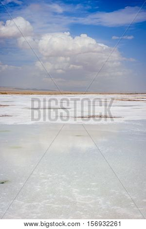 Chaqia (chakayan) Salt Lake, Qinghai, China