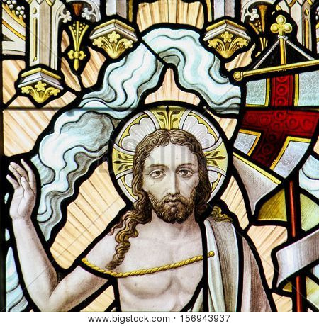 Stained Glass - Resurrection Of Jesus