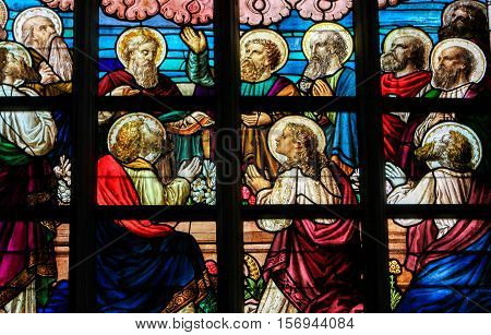 Stained Glass - The Twelve Apostles