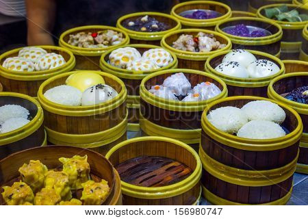 Traditional Chinese Steamed Buns