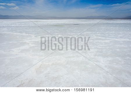 Chaqia (chakayan) Salt Lake, Qinghai, China