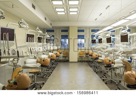 Medical Academy With Stomatology Manikins