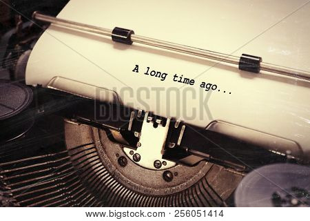 Sheet of paper with text 