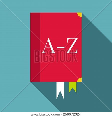 Dictionary Icon. Flat Illustration Of Dictionary Icon For Web