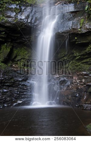 Waterfall Near The City Of Tarapoto, Peru. Ahuashiyacu
