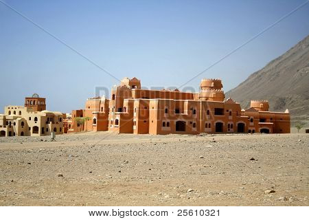 new holiday tourist resort on the coast of the red sea, sinai, egypt