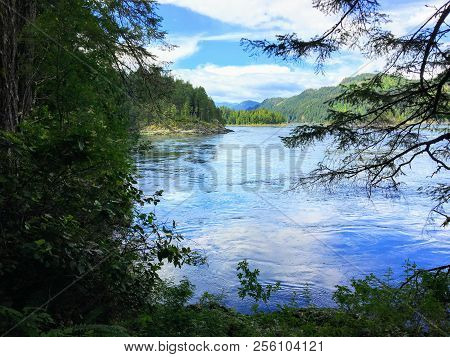 Waugh Lake On The Sechelt Peninsula, Hiking To The Skookumchuk, British Columbia, Canada