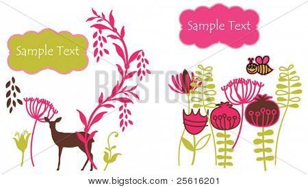 vektor virág rajzolatú