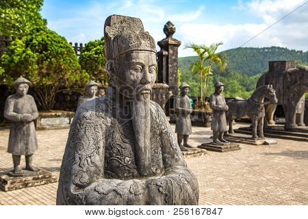 Tomb Of Khai Dinh In Hue, Vietnam