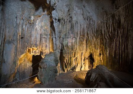 Cave In Halong Bay, Vietnam
