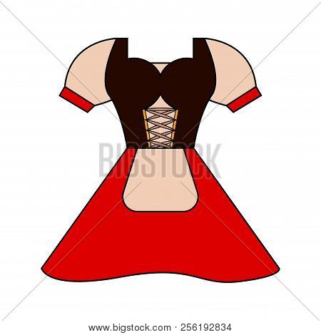 Abstract Oktoberfest Allusive Object. Vector Illustration Design