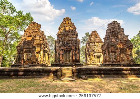 Preah Ko Temple In Angkor Wat