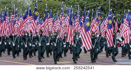 Celebrating The 61Th Anniversary Of Independence Or Merdeka Day