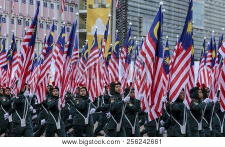 Celebrating The 61Th Anniversary Of Independence Or Merdeka Day