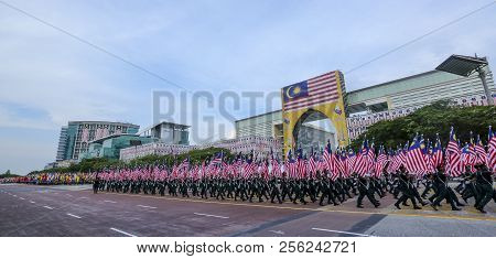 Celebrating The 61Th Anniversary Of Independence Or Merdeka Day