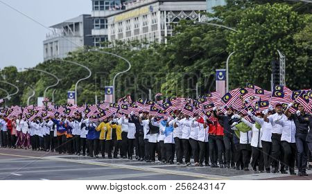 Celebrating The 61Th Anniversary Of Independence Or Merdeka Day