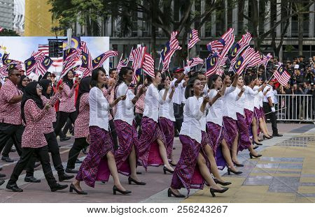 Celebrating The 61Th Anniversary Of Independence Or Merdeka Day