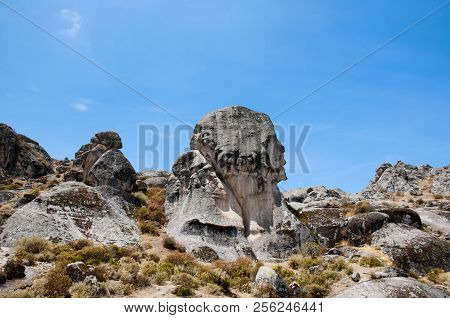 Mysterious Marcahuasi Stone Forest In The Andes - Peru