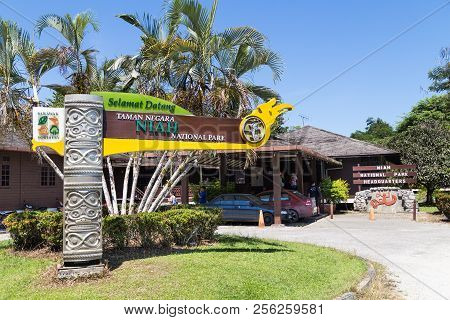 Miri, Sarawak, September 1St, 2018: Niah National Park Hq Is The Administration Center On Admission