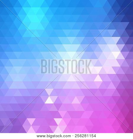 Light Multicolor, Rainbow Vector Polygon Abstract Layout. Colorful Illustration In Abstract Style Wi