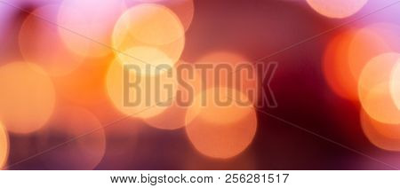 Abstract Bokeh Background. Christmas Glittering Background. Abstract Christmas Background. Blurred B