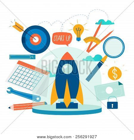 Business Project Start Up Process, Start Up Idea Launching, Project Management, Business Research Fl