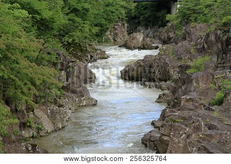Genbi Gorge In Ichinoseki, Iwate, Japan