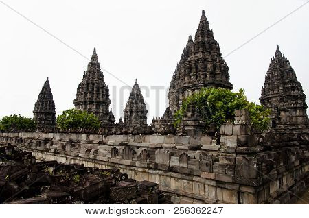 Ancient Prombanan Temple - Yogjakarta - Indonesia