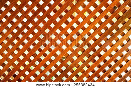 This Wooden Lath Made From Teakwood In Thailand.
