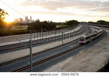 Perth Stadium Train Line - Western Australia