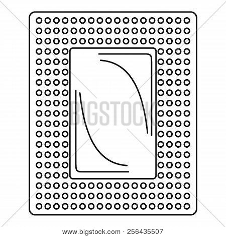 Contraceptive Patch Icon. Outline Illustration Of Contraceptive Patch Vector Icon For Web Design Iso