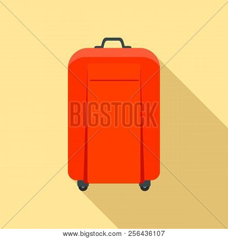 Travel Bag Icon. Flat Illustration Of Travel Bag Vector Icon For Web Design