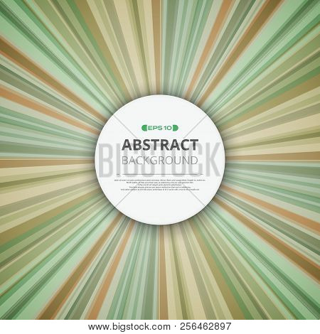 Abstract Of Stipes Lines Green Colorful Pattern Background, Illustration Vector Eps10