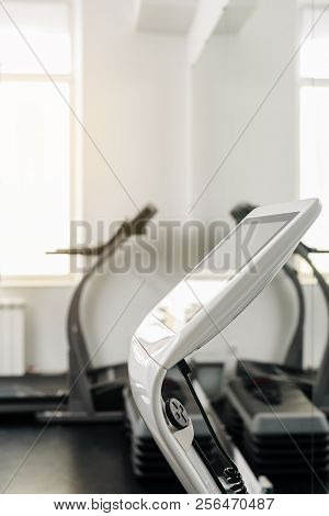 Electro Muscular Stimulation Machine In Modern Fitness Center